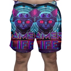 Gamer Life Men s Shorts by minxprints