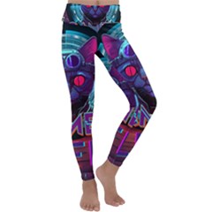 Gamer Life Kids  Lightweight Velour Classic Yoga Leggings by minxprints