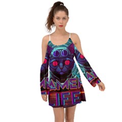 Gamer Life Boho Dress