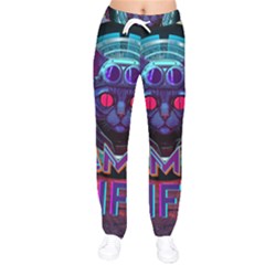 Gamer Life Women Velvet Drawstring Pants by minxprints