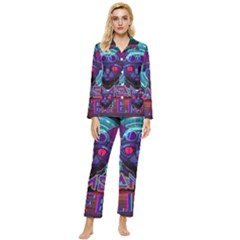 Gamer Life Womens  Long Sleeve Velvet Pocket Pajamas Set by minxprints