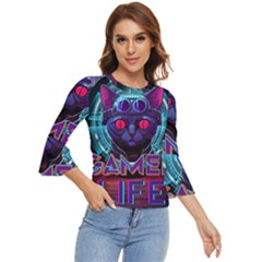 Gamer Life Bell Sleeve Top