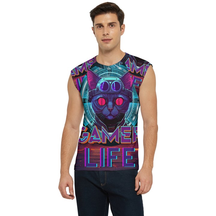 Gamer Life Men s Raglan Cap Sleeve Tee