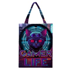 Gamer Life Classic Tote Bag by minxprints