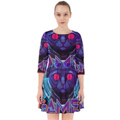 Gamer Life Smock Dress by minxprints