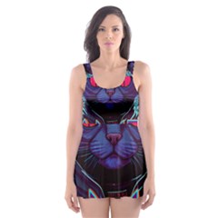 Gamer Life Skater Dress Swimsuit