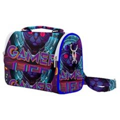 Gamer Life Satchel Shoulder Bag by minxprints