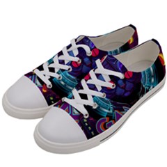 Gamer Life Men s Low Top Canvas Sneakers by minxprints