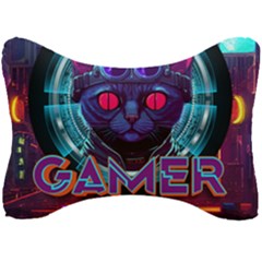 Gamer Life Seat Head Rest Cushion by minxprints