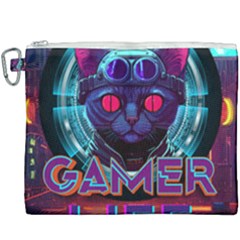 Gamer Life Canvas Cosmetic Bag (xxxl) by minxprints