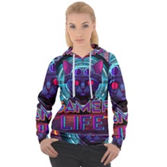 Gamer Life Women s Overhead Hoodie by minxprints