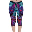 Gamer Life Velvet Capri Leggings  View1