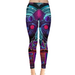 Gamer Life Inside Out Leggings by minxprints