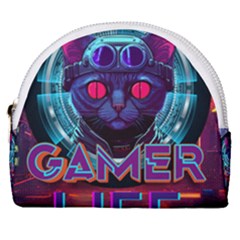 Gamer Life Horseshoe Style Canvas Pouch