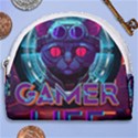 Gamer Life Horseshoe Style Canvas Pouch View1