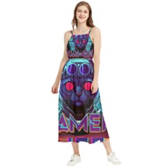 Gamer Life Boho Sleeveless Summer Dress