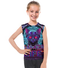 Gamer Life Kids  Mesh Tank Top