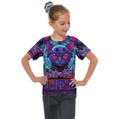 Gamer Life Kids  Mesh Piece Tee