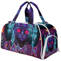 Gamer Life Burner Gym Duffel Bag by minxprints