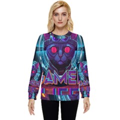 Gamer Life Hidden Pocket Sweatshirt by minxprints