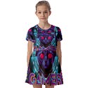 Gamer Life Kids  Short Sleeve Pinafore Style Dress View1