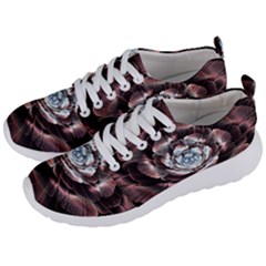 Flower Fractal Art Cool Petal Abstract Men s Lightweight Sports Shoes by Semog4