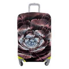 Flower Fractal Art Cool Petal Abstract Luggage Cover (small) by Semog4