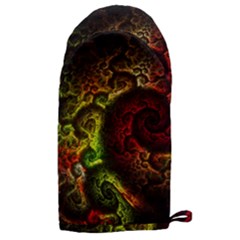 Green And Red Lights Wallpaper Fractal Digital Art Artwork Microwave Oven Glove