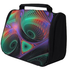 Circle Art 3d Artwork Graphics Vortex Colorful Digital Art Full Print Travel Pouch (big) by Semog4