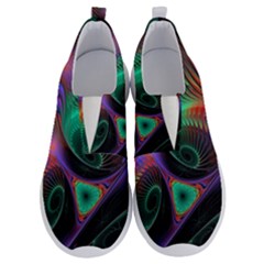 Circle Art 3d Artwork Graphics Vortex Colorful Digital Art No Lace Lightweight Shoes by Semog4