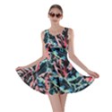 Leaves Leaf Pattern Patterns Colorfu Skater Dress View1