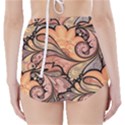 Colorful Paisley Background Artwork Paisley Patterns High-Waisted Bikini Bottoms View2