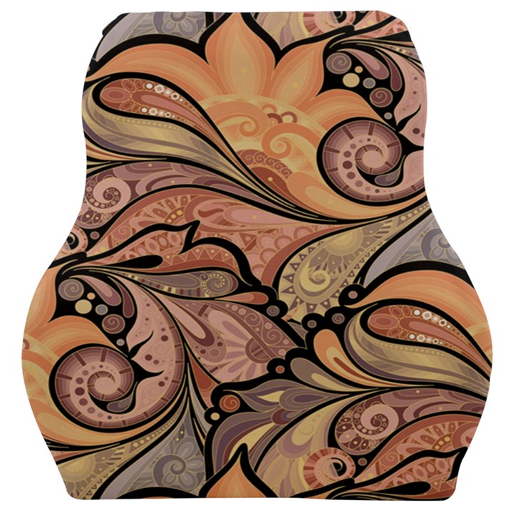 Colorful Paisley Background Artwork Paisley Patterns Car Seat Velour Cushion 