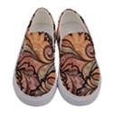 Colorful Paisley Background Artwork Paisley Patterns Women s Canvas Slip Ons View1