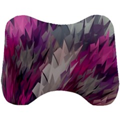 Colorful Artistic Pattern Design Head Support Cushion by Semog4