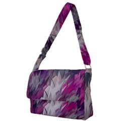 Colorful Artistic Pattern Design Full Print Messenger Bag (l)