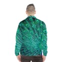 Green And Blue Peafowl Peacock Animal Color Brightly Colored Men s Windbreaker View2