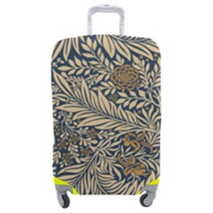 Brown Vintage Background Vintage Floral Pattern Brown Luggage Cover (medium) by Semog4