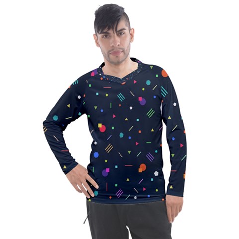 Abstract Minimalism Digital Art Abstract Men s Pique Long Sleeve Tee by Semog4