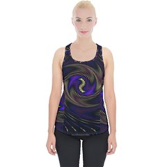 Manadala Twirl Abstract Piece Up Tank Top by Semog4