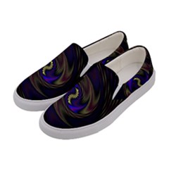 Manadala Twirl Abstract Women s Canvas Slip Ons