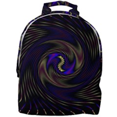 Manadala Twirl Abstract Mini Full Print Backpack by Semog4