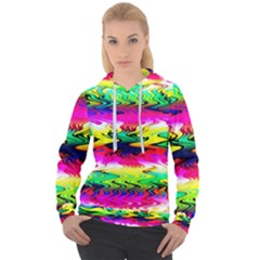 Waves Of Color Women s Overhead Hoodie