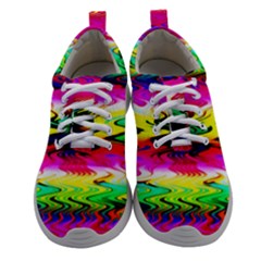 Waves Of Color Women Athletic Shoes by Semog4