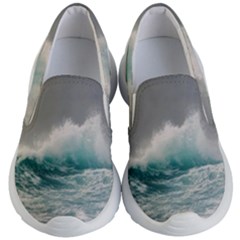 Big Storm Wave Kids Lightweight Slip Ons by Semog4