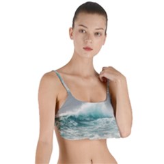 Big Storm Wave Layered Top Bikini Top  by Semog4