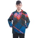 Minimalist Abstract Shaping Abstract Digital Art Minimalism Men s Half Zip Pullover View1