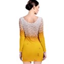 Beer Texture Liquid Bubbles Long Sleeve Bodycon Dress View2