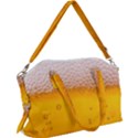 Beer Texture Liquid Bubbles Canvas Crossbody Bag View1