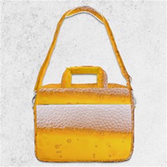 Beer Texture Liquid Bubbles Macbook Pro 13  Shoulder Laptop Bag  by Semog4